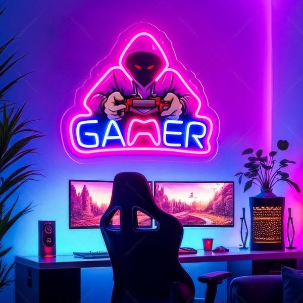 Gaming Neon Wall Sign